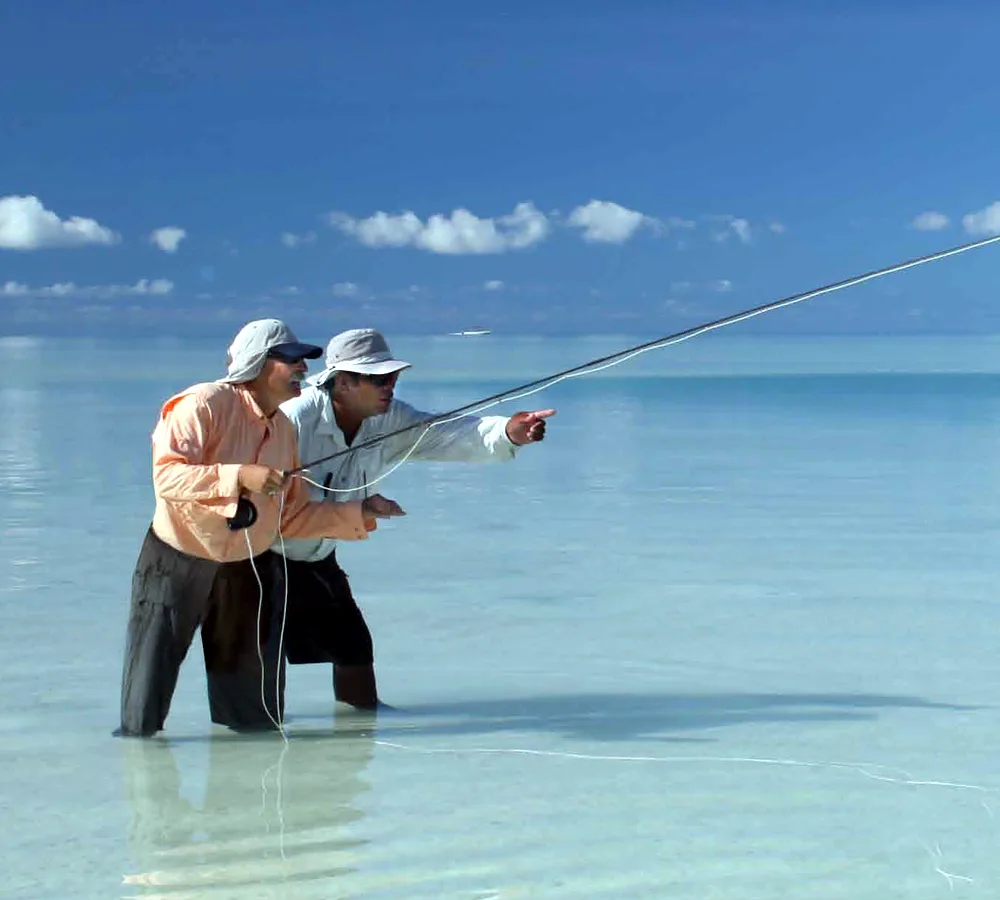 At The Villages, each angler gets their own fishing guide for a one-to-one angler ratio. The Villages is the only lodge on Christmas Island that offers this for no added fee.
